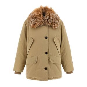 Prada Women Fur Collar Jacket